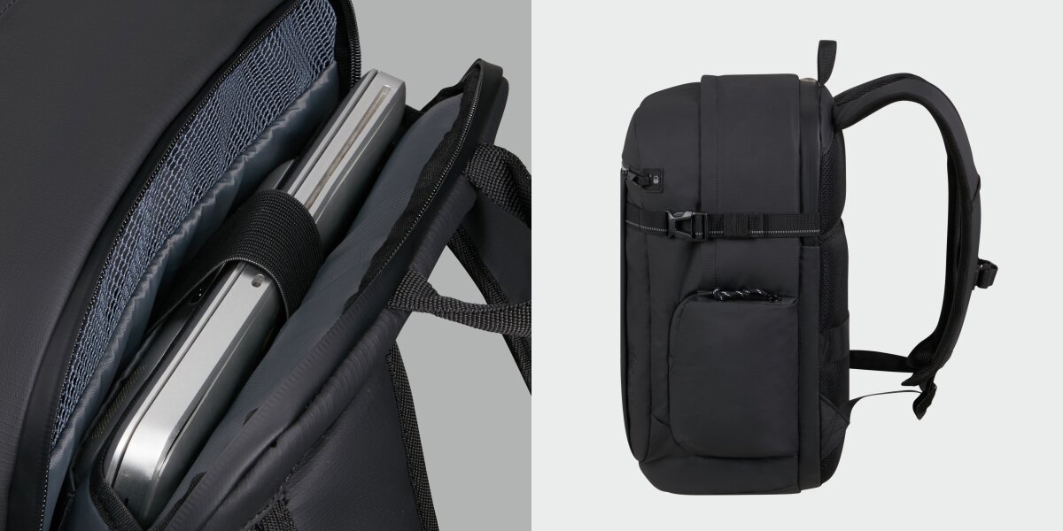 AMERICAN TOURISTER Upventure laptopa do 15,6 cala przed wstrząsami i zarysowaniami podróżujących służbowo lub dojeżdżających do pracy
