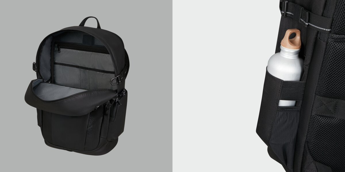 AMERICAN TOURISTER Upventure pojemności 26,5 litra komorę główną laptop, dokumenty organizer szybki dostęp