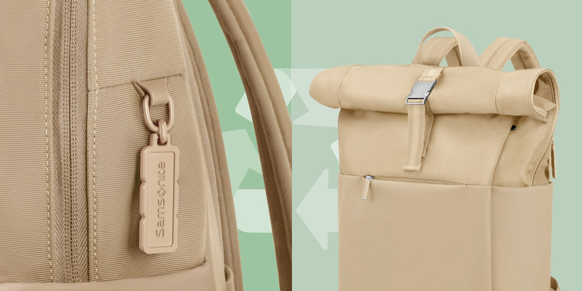 Plecak na laptopa SAMSONITE 4Pack Rolltop 15.6 cali Ekologiczne rozwiązania