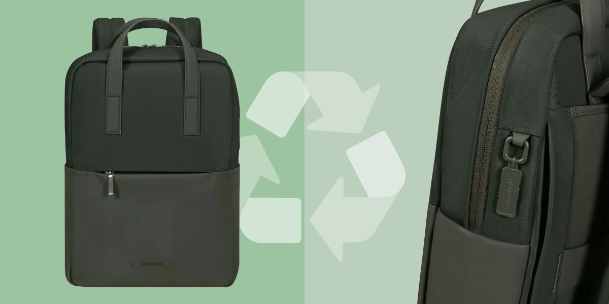 Plecak na laptopa SAMSONITE 4Pack 14.1 cali Ekologiczne materiały