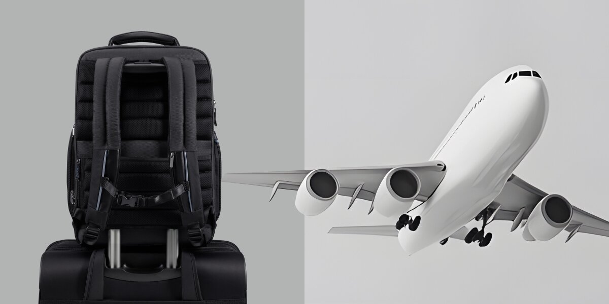 SAMSONITE Spectrolite pas umożliwiający zamocowanie go na rączce walizki Kieszeń RFID karty płatnicze i dokumenty