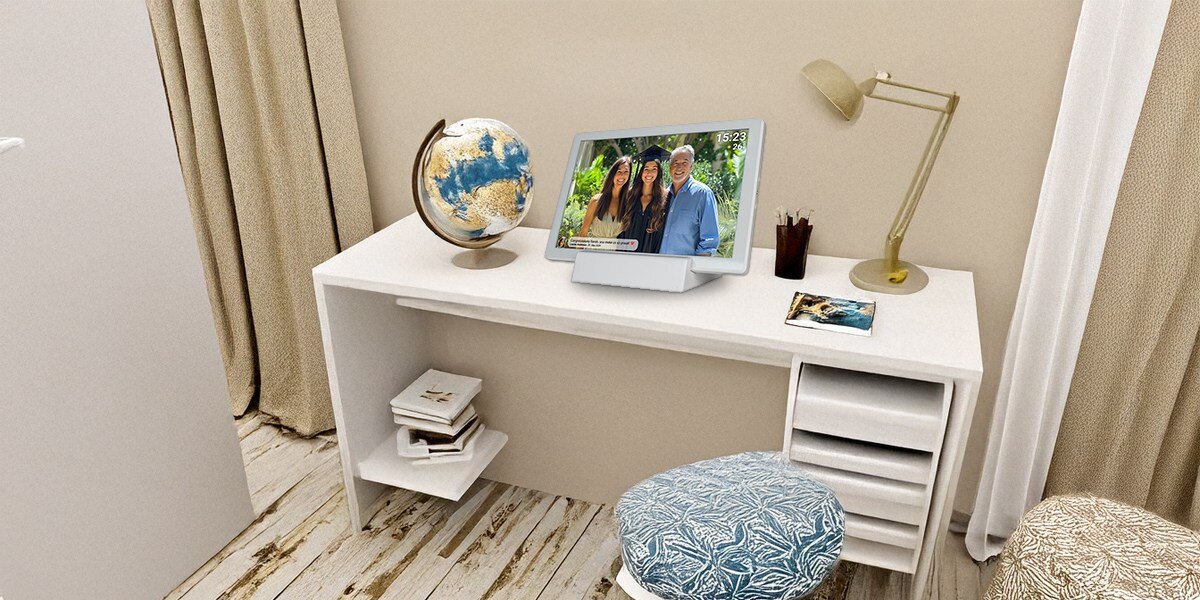 Ramka cyfrowa DENVER Frameo PFF-1070W Biały
					funkcjonalność spotyka styl, ciekawy design, elegancka, minimalistyczna forma,
					pomysł na prezent