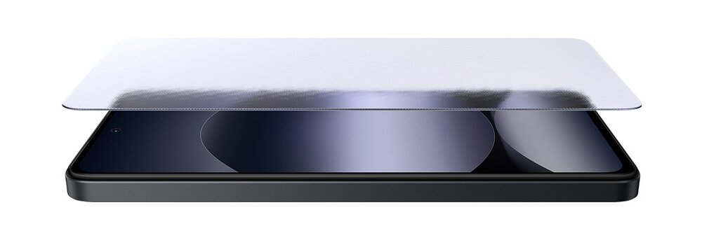 Smartfon XIAOMI Redmi Note 14 odporność wizualizacja szkła ochronnego