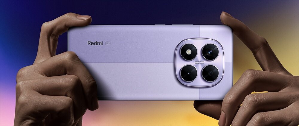 Smartfon XIAOMI Redmi Note 14 Pro 5G aparat smartfon w ręku robiący zdjęcie