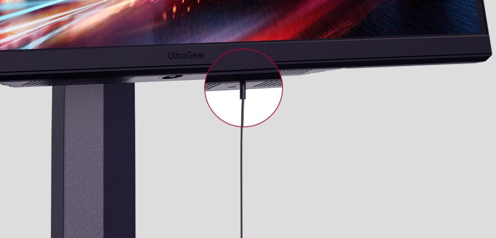 MONITOR LED LG 32 32GQ850 dzwiek wbijajacy w fotel
