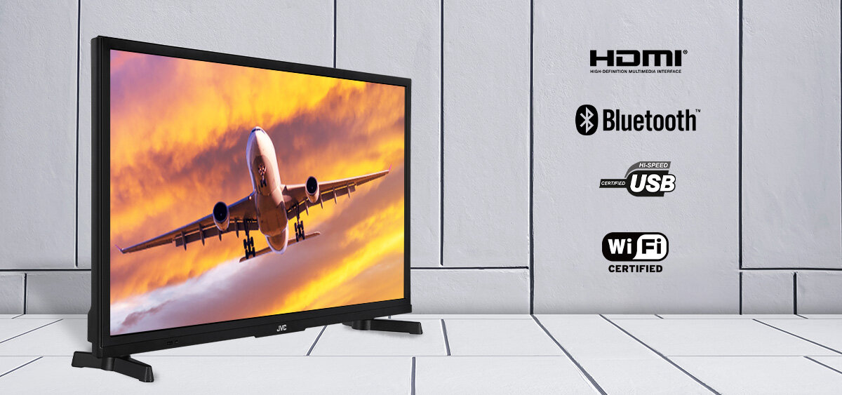 Telewizor JVC LT-24VAH3400 - Dużo złącz