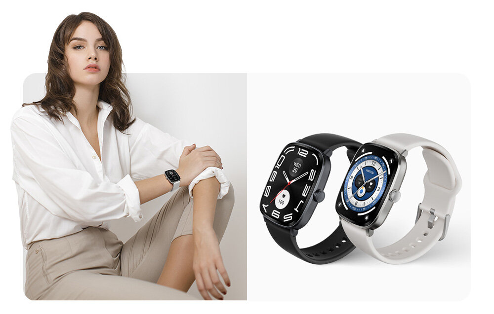 Smartwatch HAYLOU RS5 gadzet asystent prostota funkcje aktywnosc efektywnosc