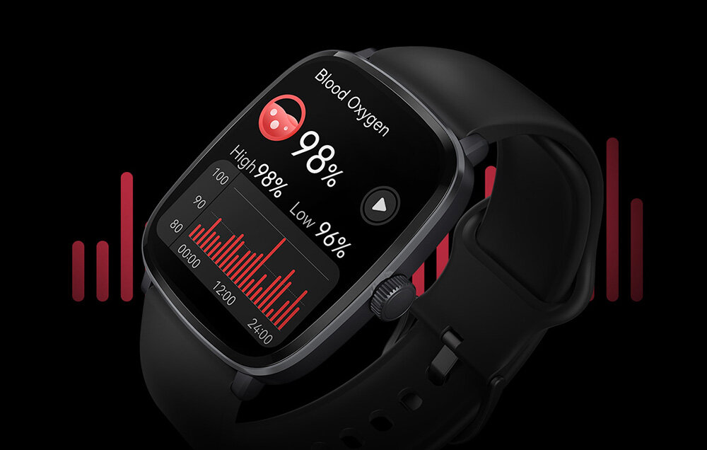 Smartwatch HAYLOU RS5 funkcje dopasowanie tarcze personalizacja