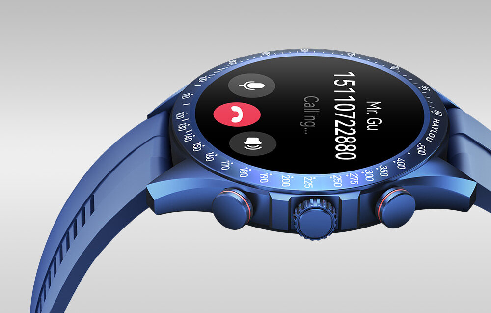 Smartwatch HAYLOU Solar Pro mozliwosci asystent glosowy uzycie przyciski polaczenia bluetooth mikrofon
