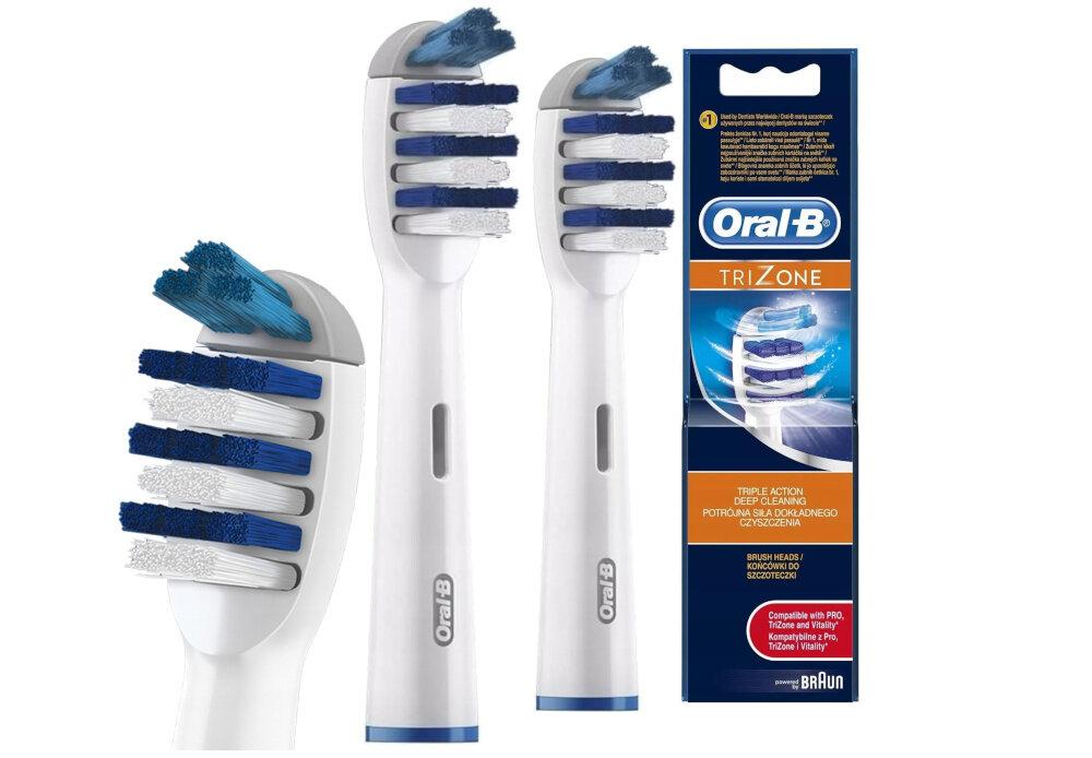 Końcówka szczoteczki ORAL-B Trizone EB30-2 (2 szt.) szczoteczki specyfikacja