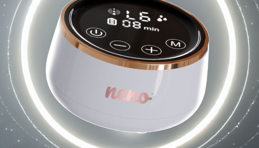 Laktator NENO Bella Twin Moon Precyzyjny timer śledzenie czasu odciąganie