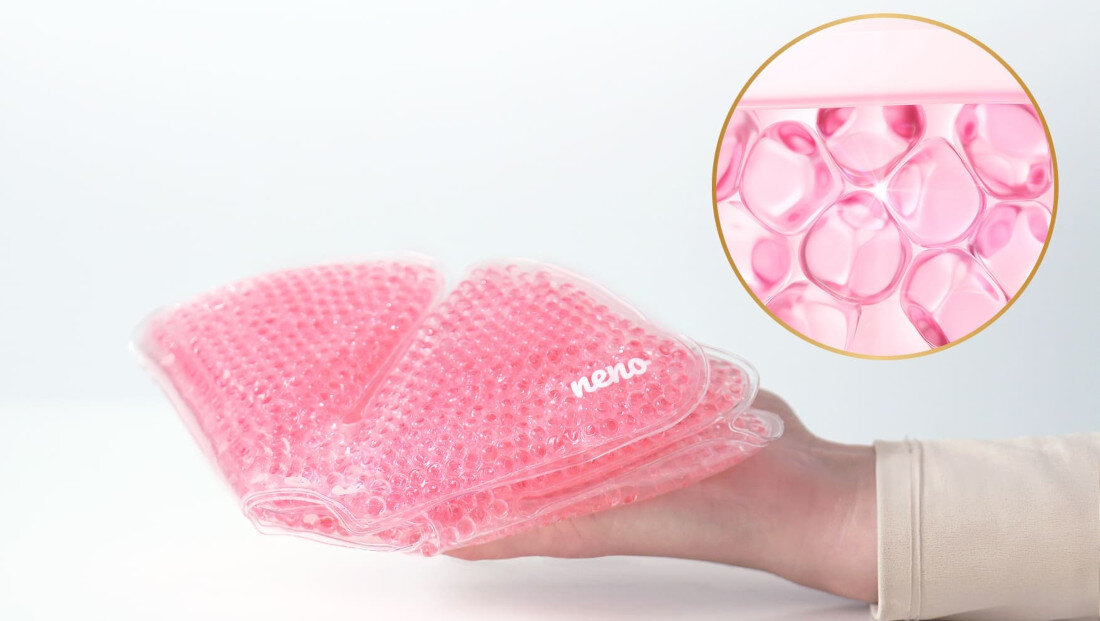 Kompres żelowy NENO Perse (2 szt.) ulga ciało użytkowanie korzystanie komfort wygoda Bezpieczny materiał bezpieczeństwo użytkowania 