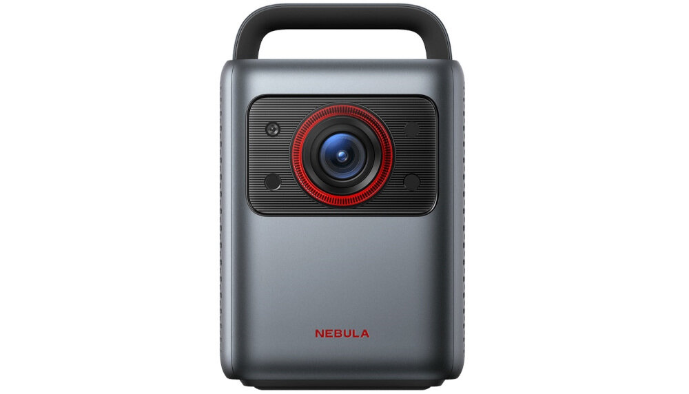 Projektor NEBULA Cosmos Laser 4K SE - Szerokie możliwości łączności, przód projektora