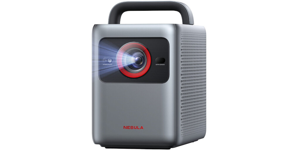 Projektor NEBULA Cosmos Laser 4K SE - Android TV i wygodna obsługa, projektor pod skosem