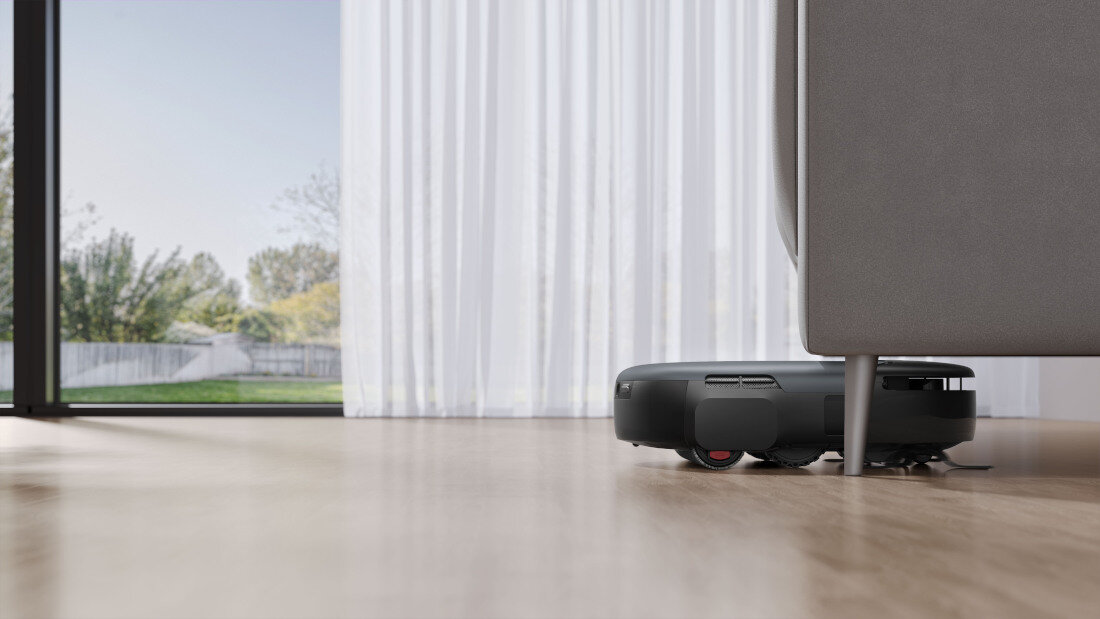 Robot sprzątający EUFY Omni S1 T2071 Wygodne sterowanie personalizacja kontrola aplikacja mobilna zdalne monitorowanie planowanie harmonogramów ustawianie wirtualnych ścian wysokość