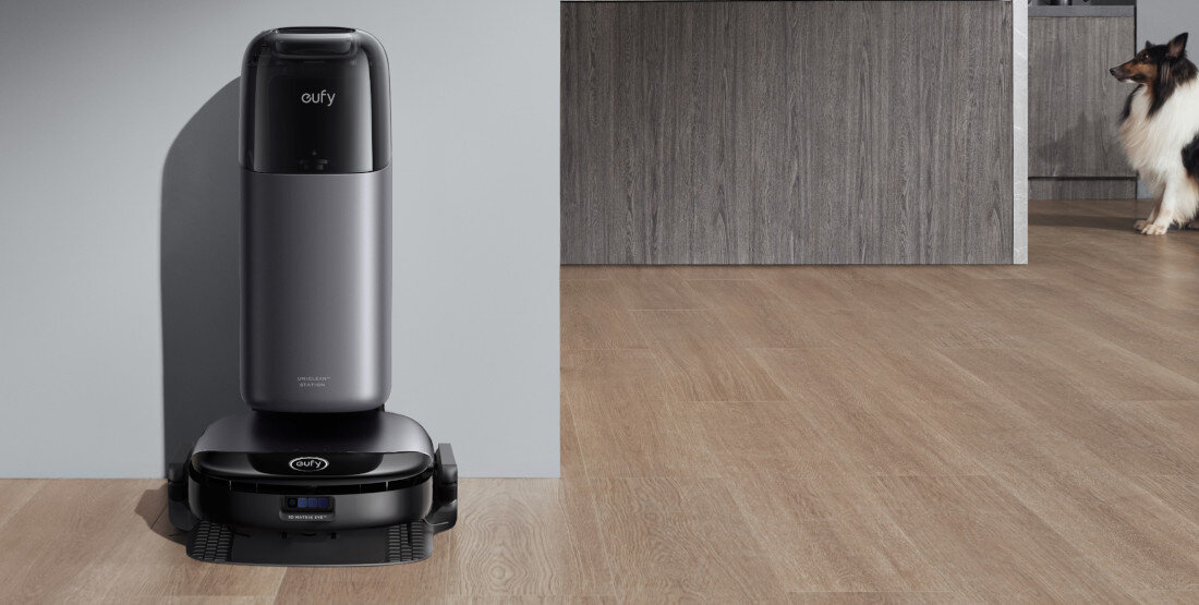 Robot sprzątający EUFY S1 Pro T2080 wygląd prezentacja wizualizacja design