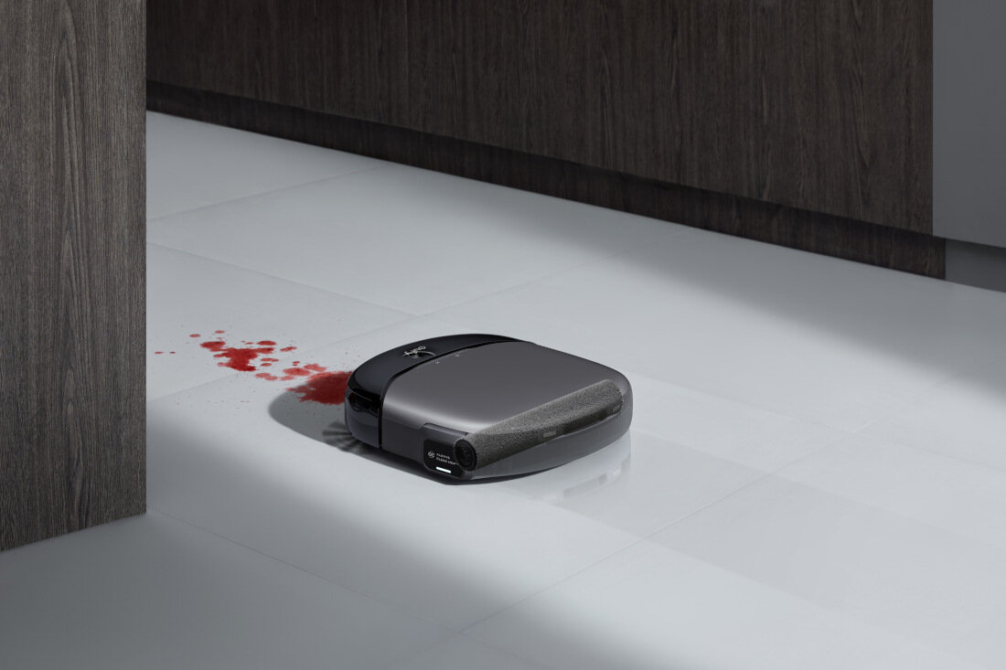 Robot sprzątający EUFY S1 Pro T2080 system mopowania pielęgnacja podłogi woda system podwójnego zbiornika prędkość nacisk detergent szerokość mopowania powierzchnia