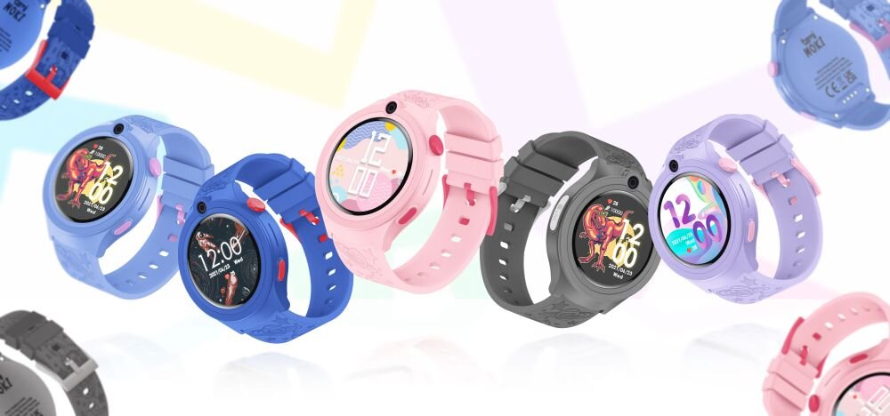 Smartwatch BEMI Moki wprowadzenie dziecko dzieci kolor menu jezyki