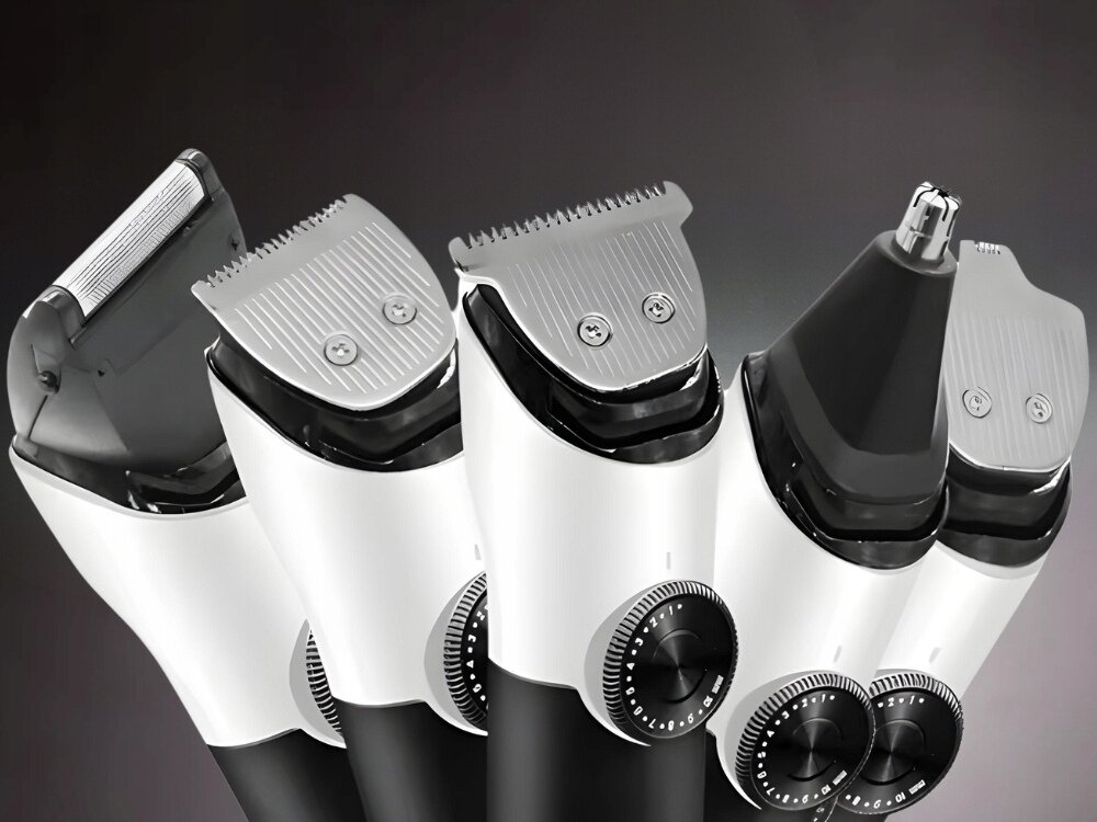 Trymer ALPHA ABS-04 bezprzewodowy 58 ustawień długości, pełna kontrola nad zarostem, oszczędność czasu, zachowanie porządku