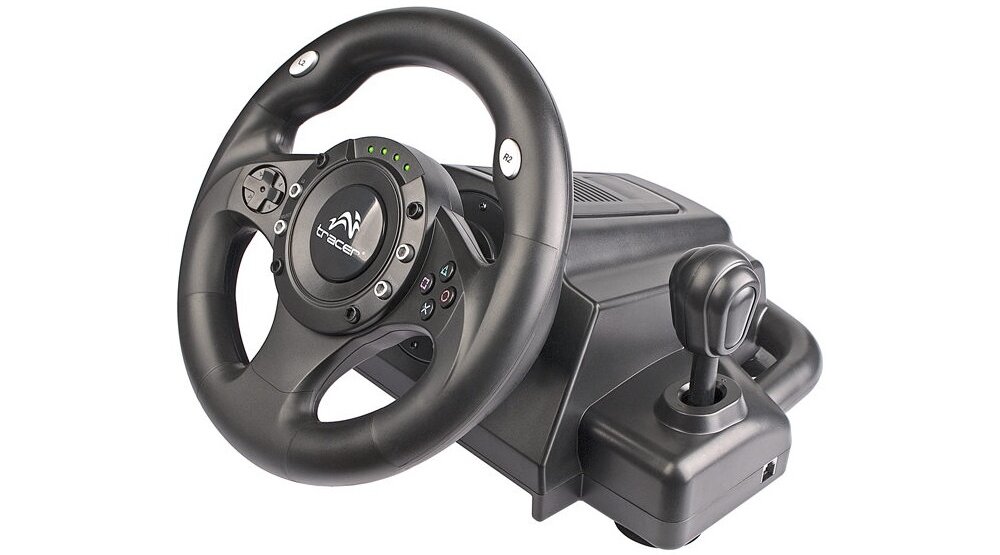 Kierownica TRACER Drifter wyścigi gra gry konsola pc komputer sterowanie pedały skręcania kierowanie
