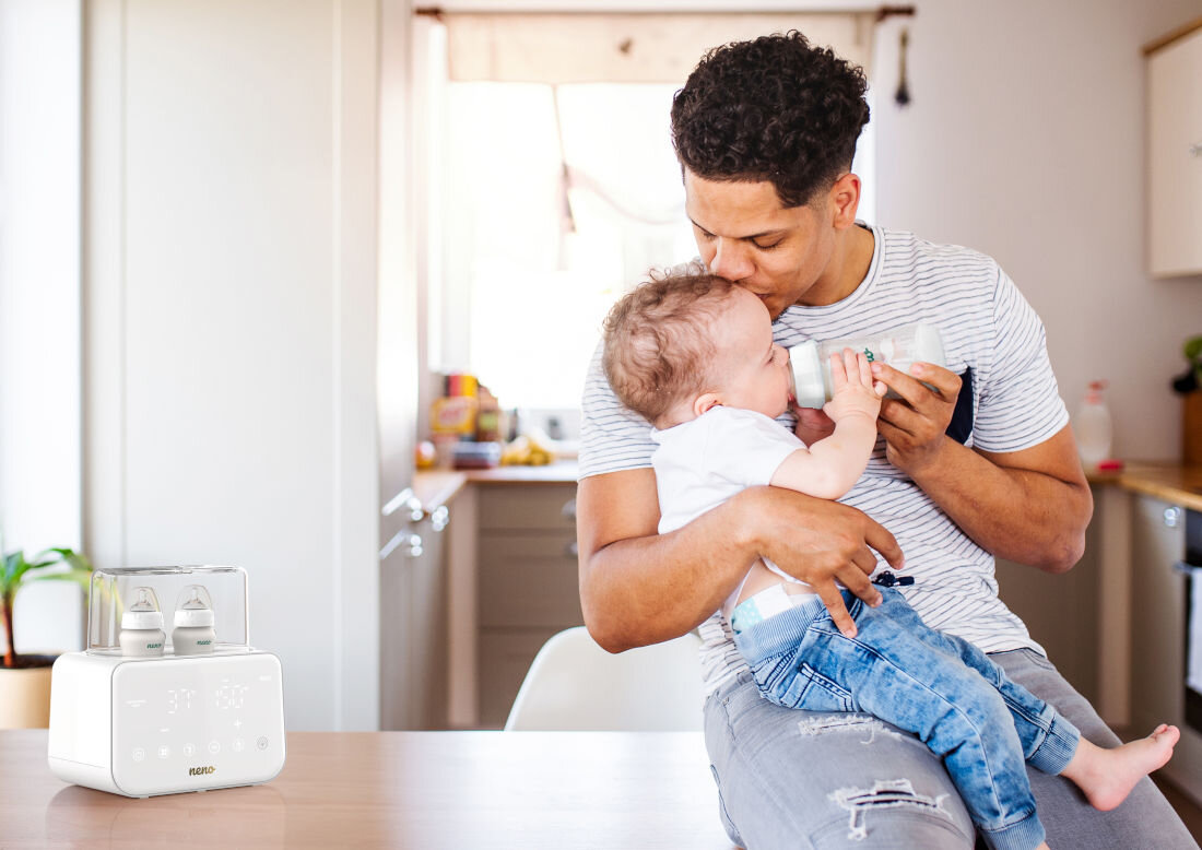 Podgrzewacz do butelek NENO Vivo Podgrzewanie mleka temperatura składniki substancje rozwój