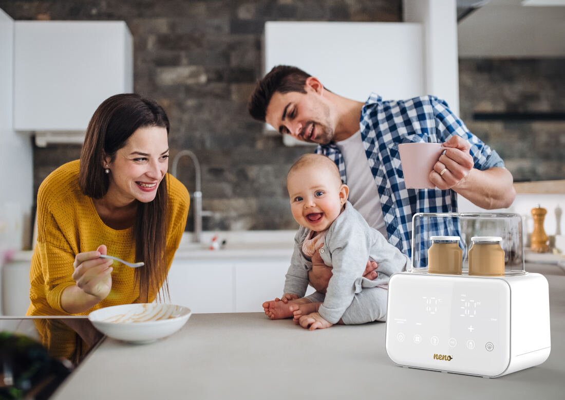 Podgrzewacz do butelek NENO Vivo Podgrzewanie jedzenia smak wartości odżywcze tryb podgrzewania