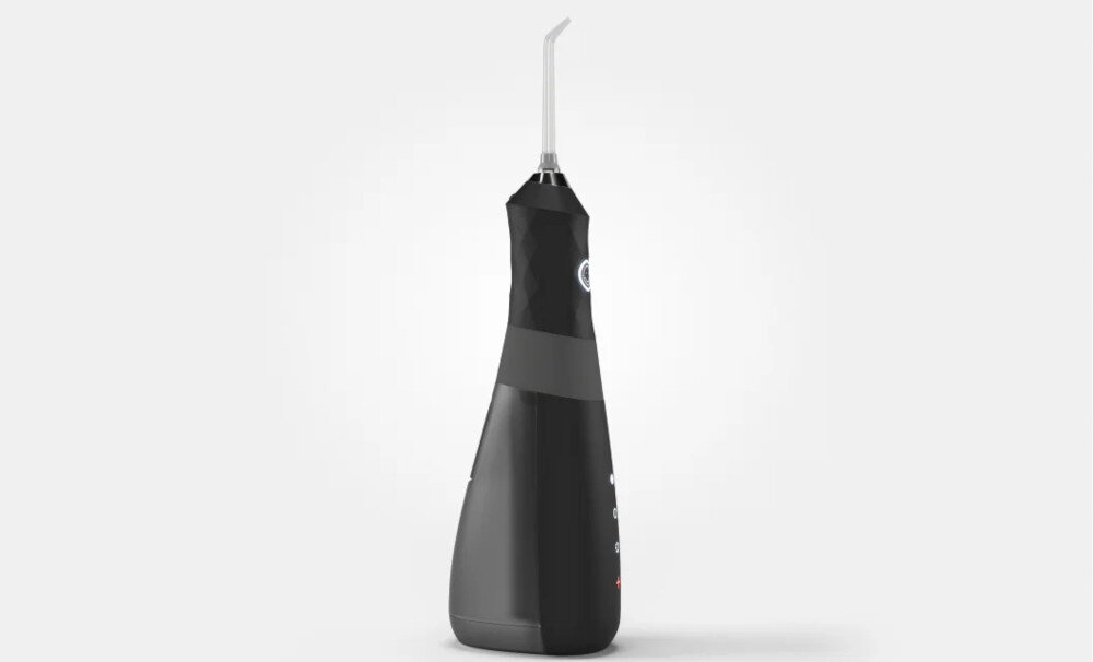 Irygator BURST Water Flosser Czarny Długi czas pracy baterii oszczędność czasu i wygoda