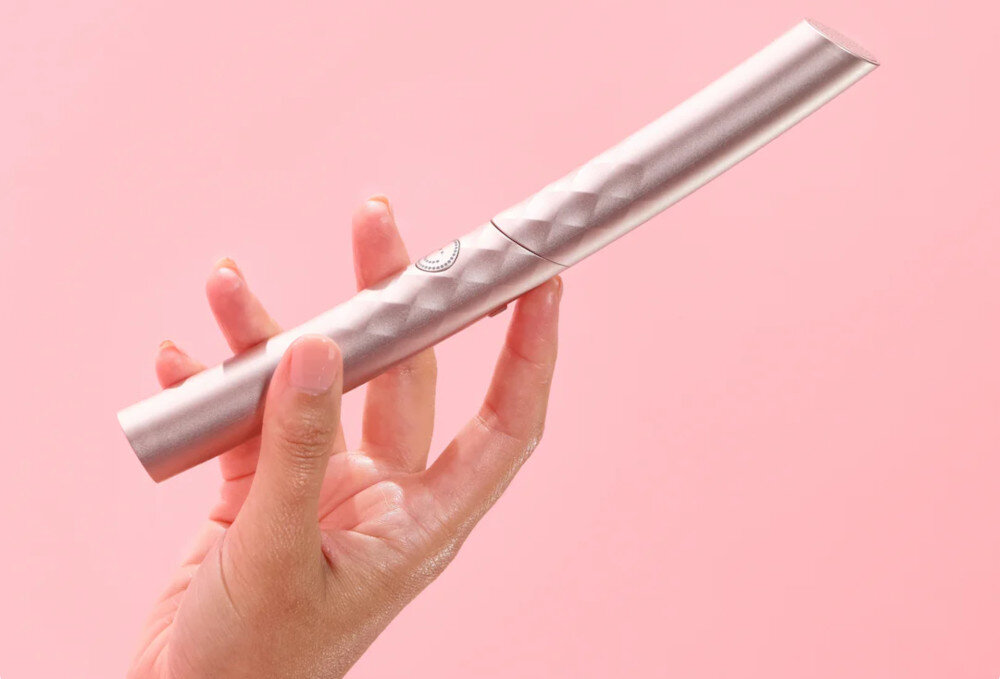 Szczoteczka soniczna BURST Curve Różowo-złoty mobilna konstrukcja  nasadka ochronna  waga standard higiena