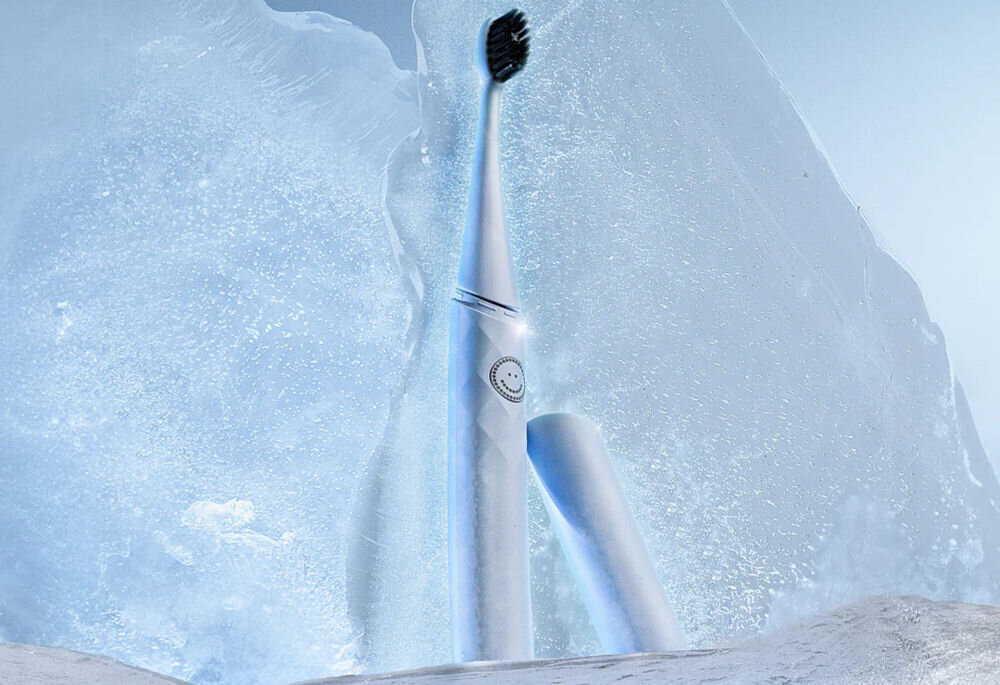 Szczoteczka soniczna BURST Curve Różowo-złoty Efektywne ładowanie port USB-C szybko wygoda komfort