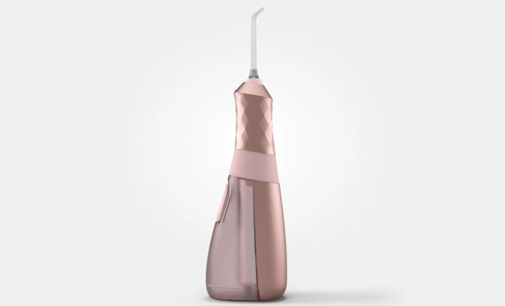 Irygator BURST Water Flosser Różowy Długi czas pracy baterii oszczędność czasu i wygoda