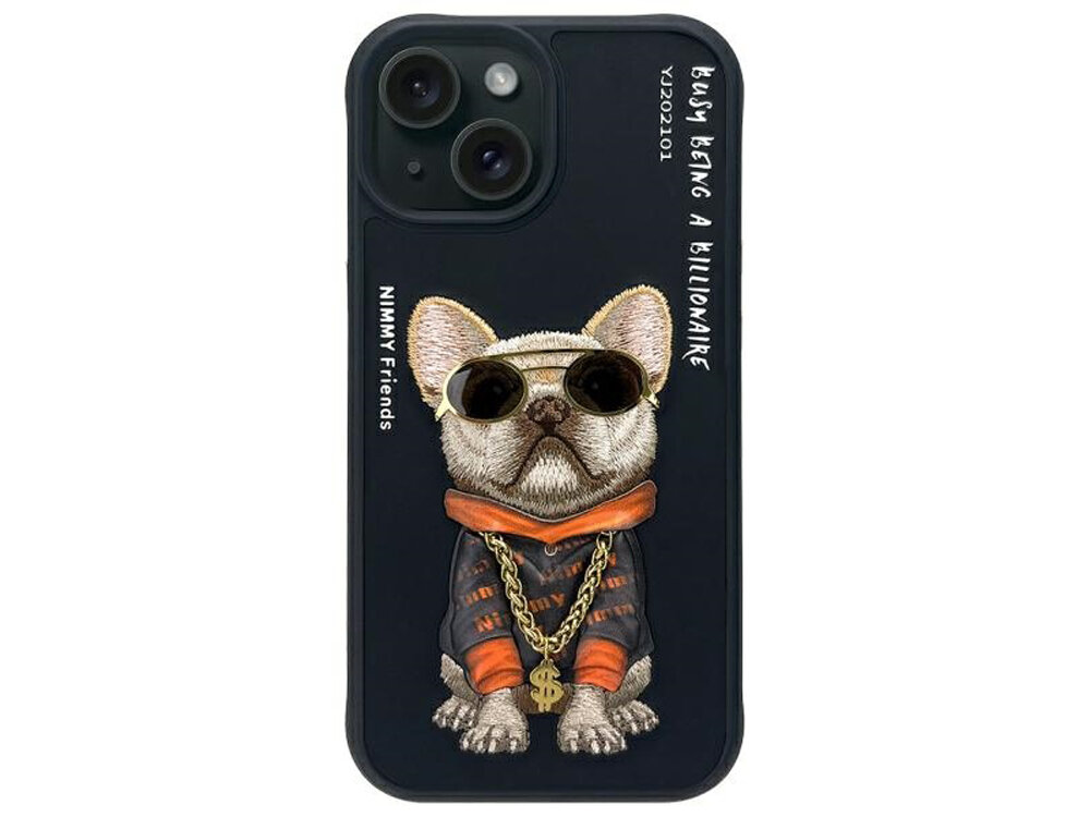 Etui Nimmy Glasses Cool Dog pokrowiec case etui
