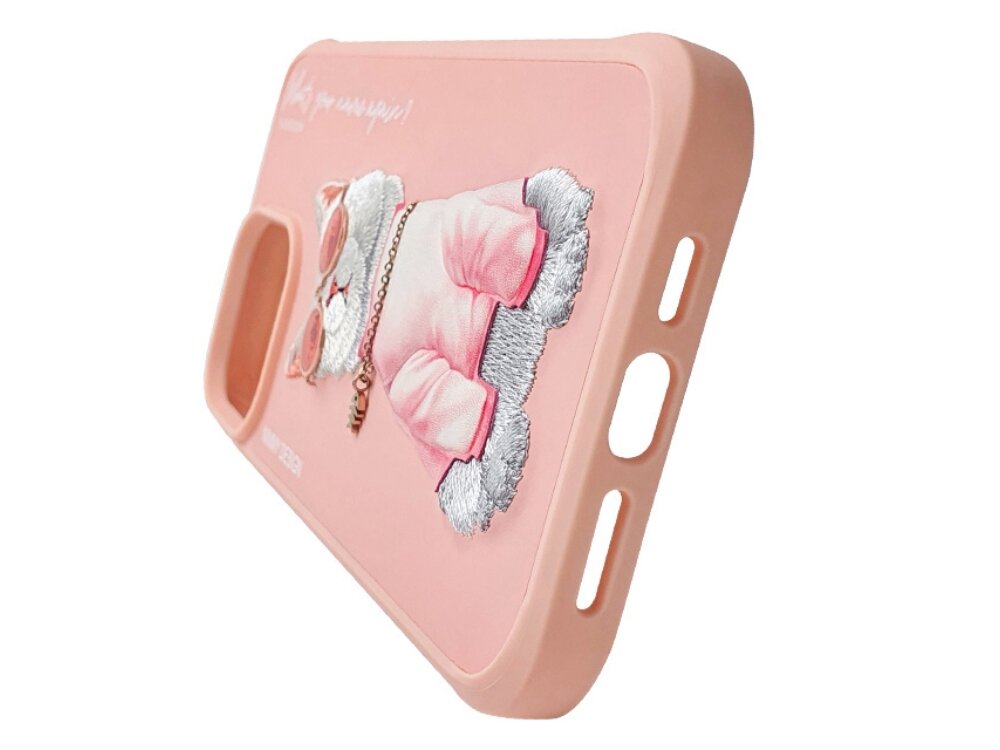 Etui Nimmy Glasses Cool Cat haftowany kot wzornictwo 3d charakter estetyka dodatek