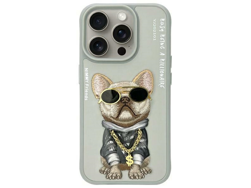 Etui Nimmy Glasses Cool Dog pokrowiec case etui