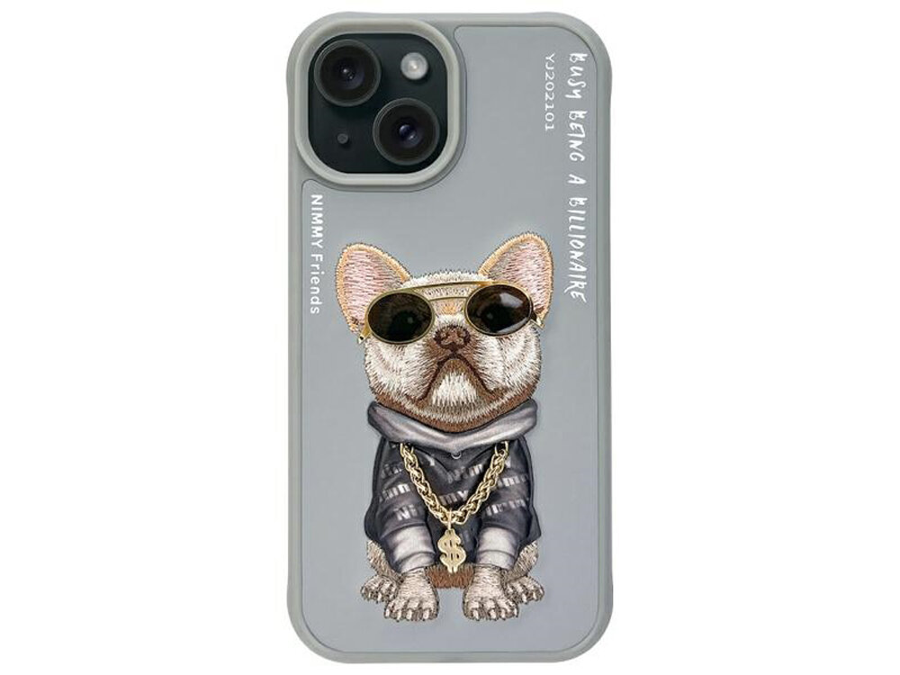 Etui Nimmy Glasses Cool Dog pokrowiec case etui