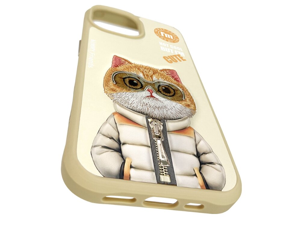 Etui Nimmy Cool&Cute 2.0 Cat zabezpieczenie montaż krawędzie ochrona porty