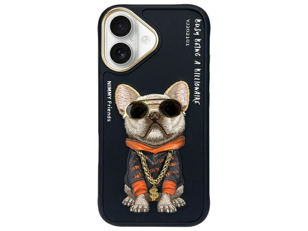 Etui Nimmy Glasses Cool Dog pokrowiec case etui