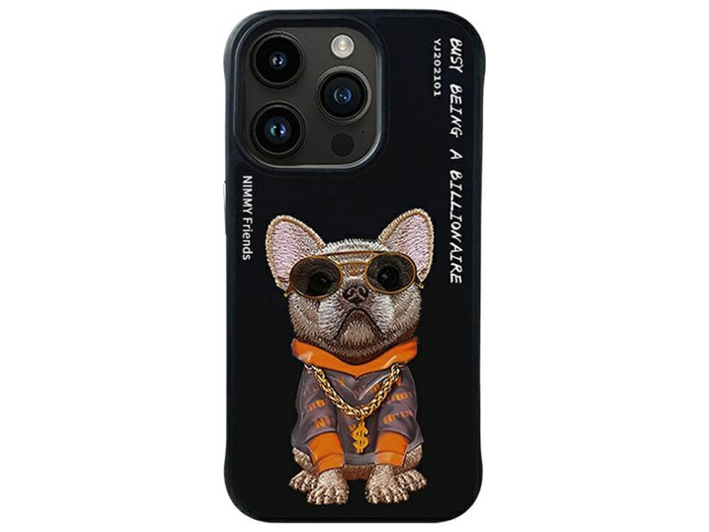 Etui Nimmy Glasses Cool Dog pokrowiec case etui