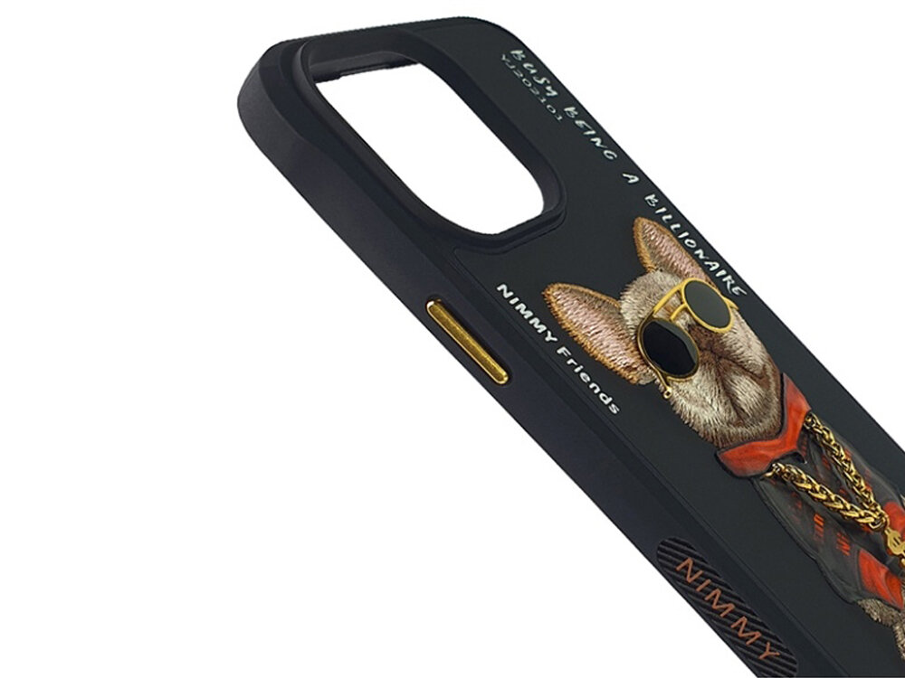 Etui Nimmy Glasses Cool Dog
                haftowany pies wzornictwo 3d charakter estetyka dodatek