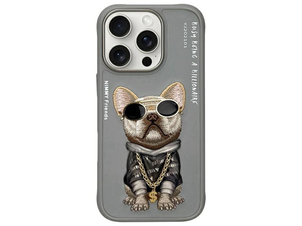 Etui Nimmy Glasses Cool Dog pokrowiec case etui