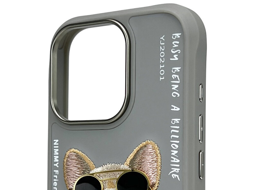 Etui Nimmy Glasses Cool Dog
                haftowany pies wzornictwo 3d charakter estetyka dodatek