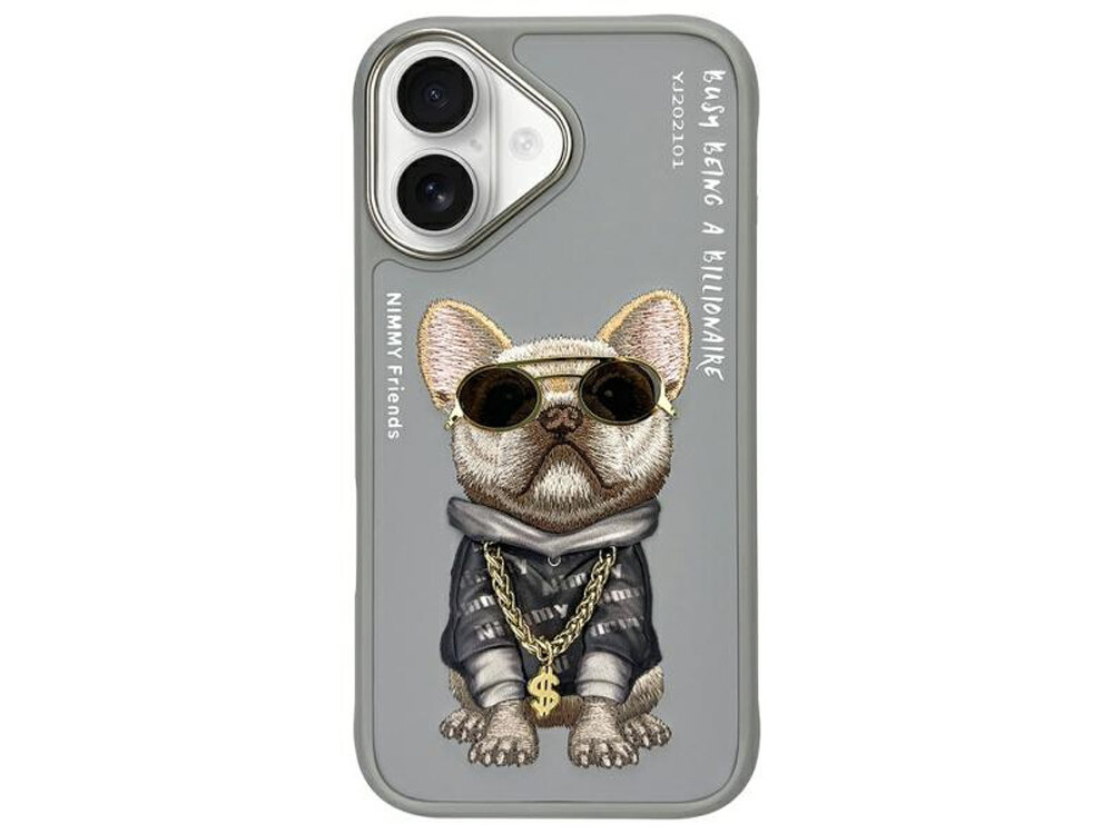 Etui Nimmy Glasses Cool Dog pokrowiec case etui