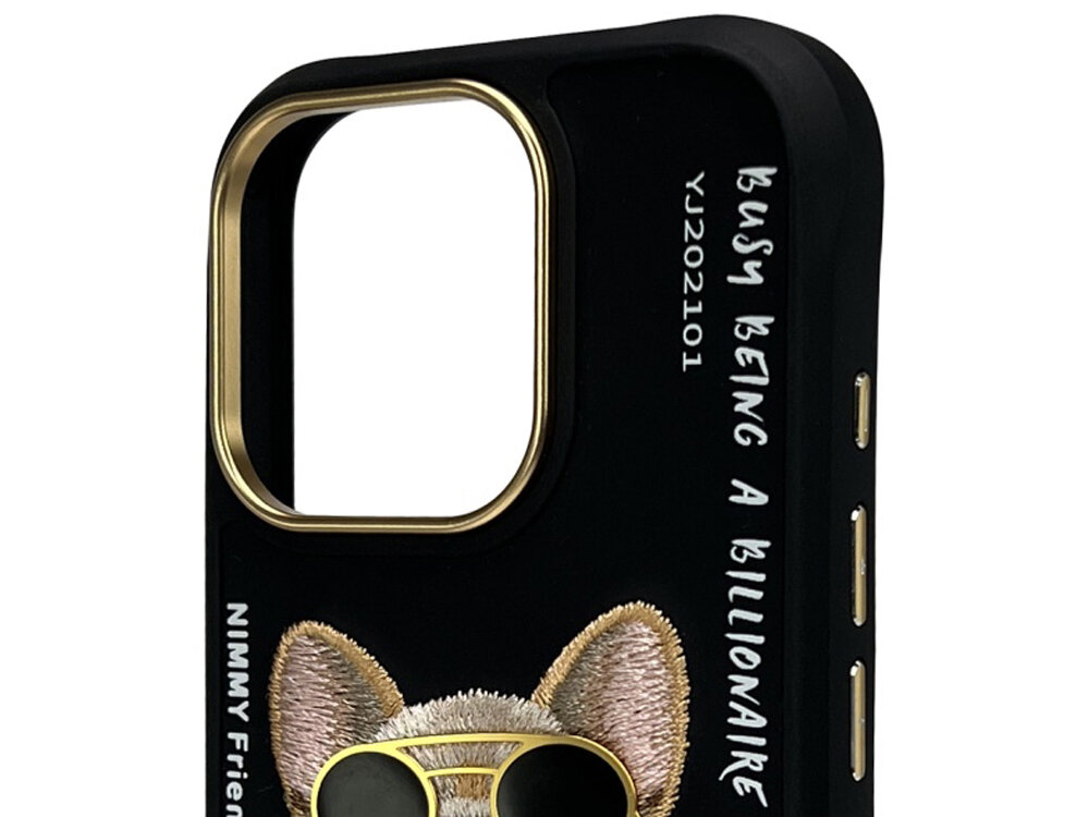 Etui Nimmy Glasses Cool Dog
                haftowany pies wzornictwo 3d charakter estetyka dodatek