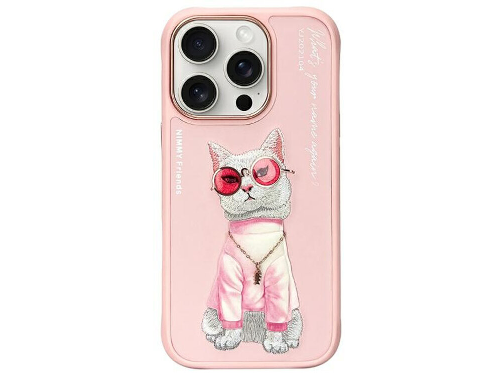 Etui Nimmy Glasses Cool Cat pokrowiec case etui