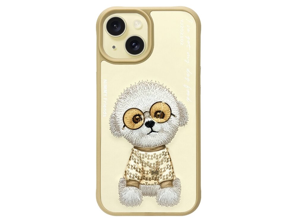 Etui Nimmy Glasses Cool Dog pokrowiec case etui