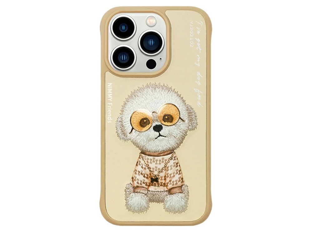 Etui Nimmy Glasses Cool Dog pokrowiec case etui