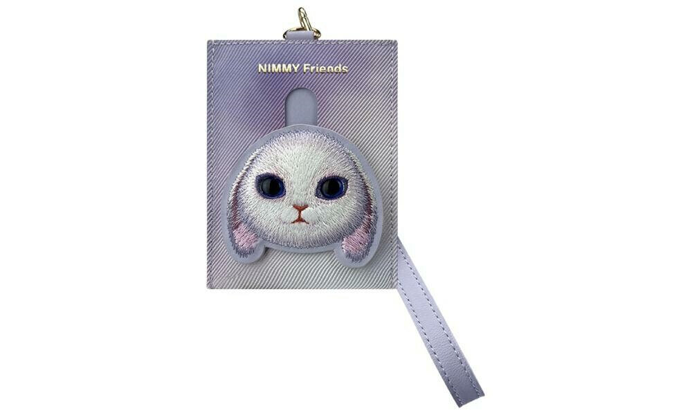 Big Eyed Pets – etui z haftem 3D, panda, kot, królik, duże oczy, wysoka jakość wykonania