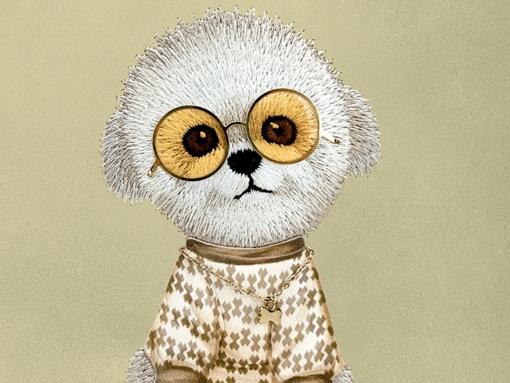Saszetka na ramię NIMMY Glasses Cool Dog
przeszycia ochrona zamek styl