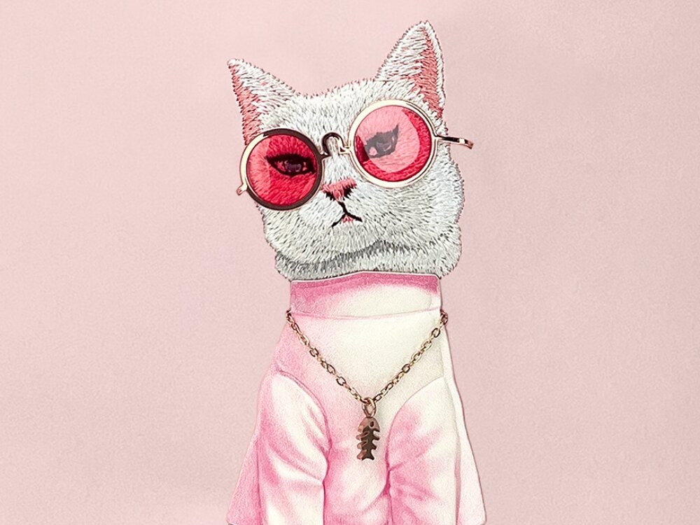 Saszetka na ramię NIMMY Glasses Cool Cat
przeszycia ochrona zamek styl
