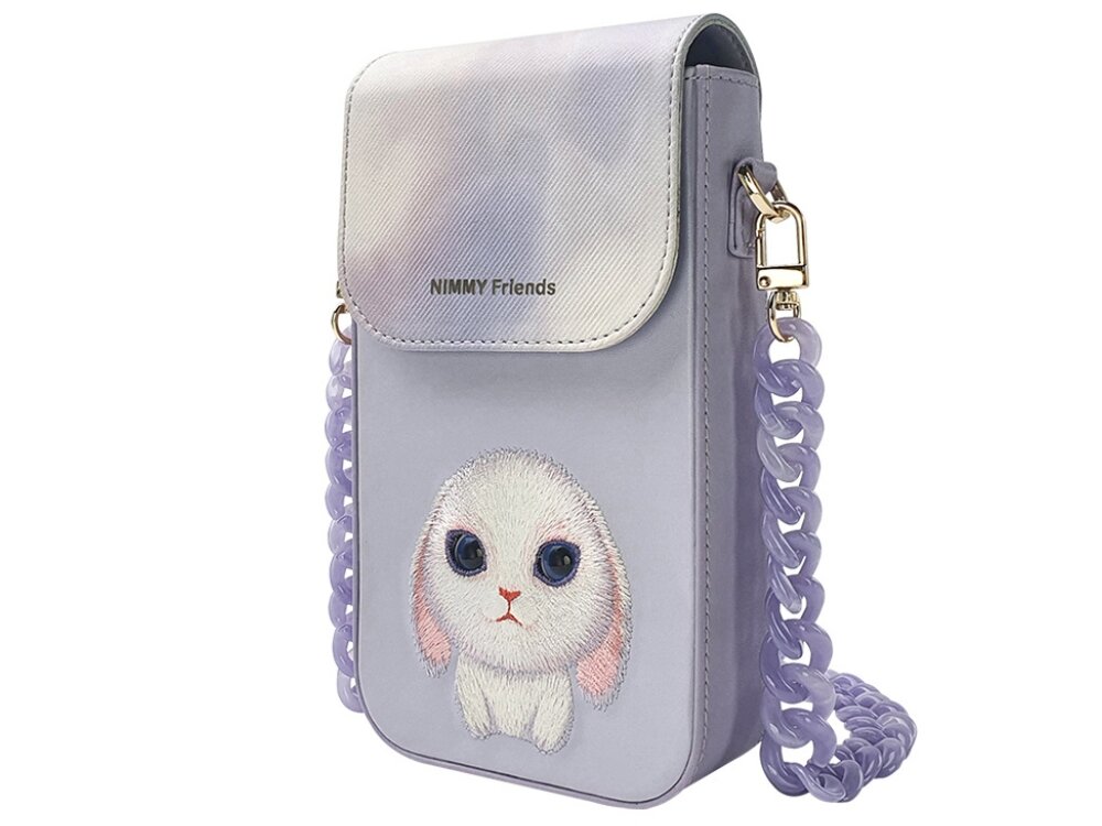 Zestaw Prezentowy NIMMY Big Eyed Pet 2.0 Rabbit
                torebka magnetyczne drobiazgi łańcuszek