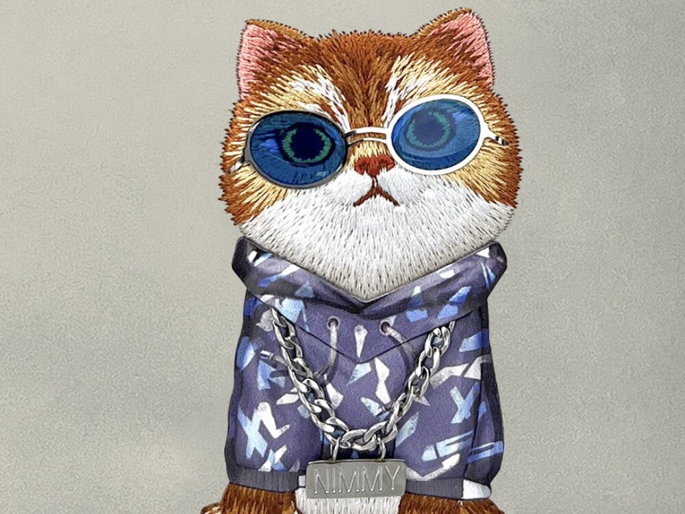Saszetka na ramię NIMMY Glasses Cool Cat
przeszycia ochrona zamek styl